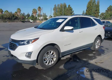 2018 Chevrolet Equinox Lt из США, поврежденный, VIN 2GNAXJEV0J6128118